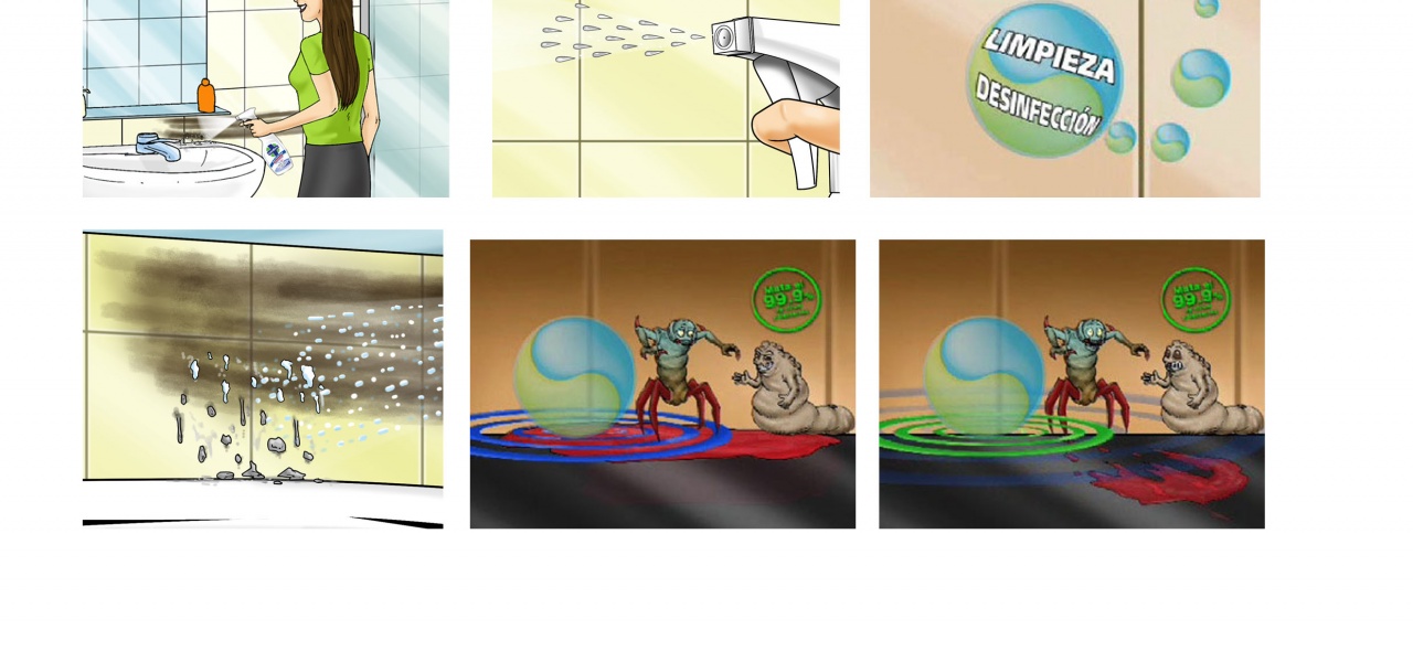Lysoform / Storyboard for TV Ad / Agency: FCB Buenos Aires