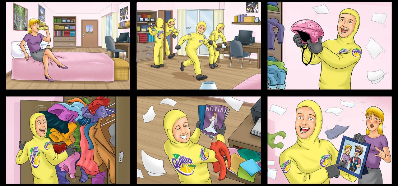 Client: Coca Cola / Storyboard for TV Ad / Agency: David Buenos Aires
